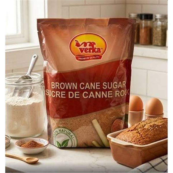 Verka Brown Cane Sugar 6.8kg Bag
