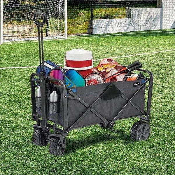 MAC Sports Collapsible Utility Wagon Black