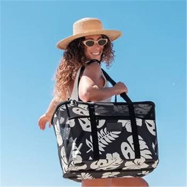 Aloha Collection CleverMade Collapsible Beach Tote