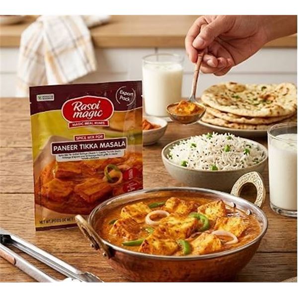 Paneer Tikka Masala 50g x 12 Packets Quality Natural Foods