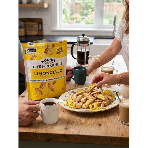 Nonni's Limoncello Biscotti Bites 794g