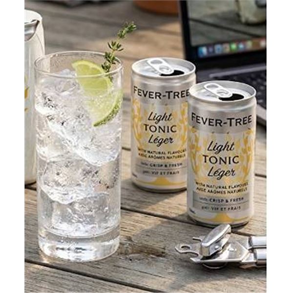 Fever-Tree Light Tonic 8 x 150ml Cans