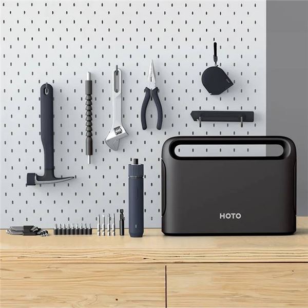 HOTO 40PC Household Tool Kit with Case