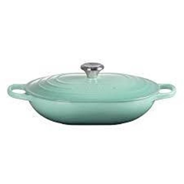 Le Creuset 3.4L Cocotte Oblong Signature Sage