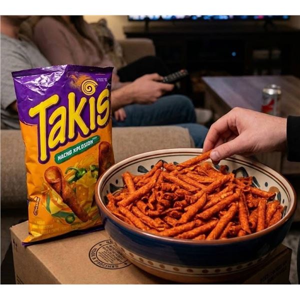 Takis Nacho Xplosion Tortilla Chips 280g Bag