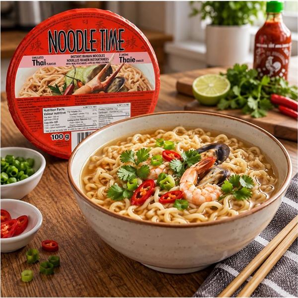 Noodle Time Simulated Thai Instant Ramen 12x100g