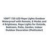 Image 3 : Starlit 100ft 720 LED Rope Lights with Remote