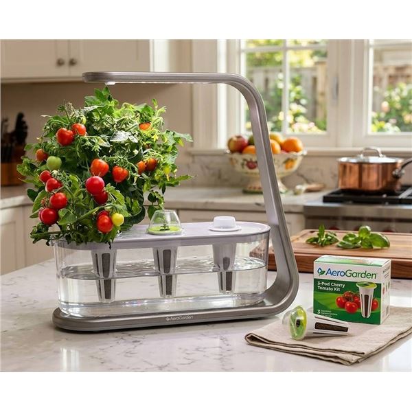 AeroGarden Sprout In-Home Garden System, 3 Pods **Stock image may not be exact**