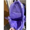 Image 3 : Roots Purple Geometric Print Backpack