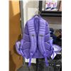 Image 4 : Roots Purple Geometric Print Backpack