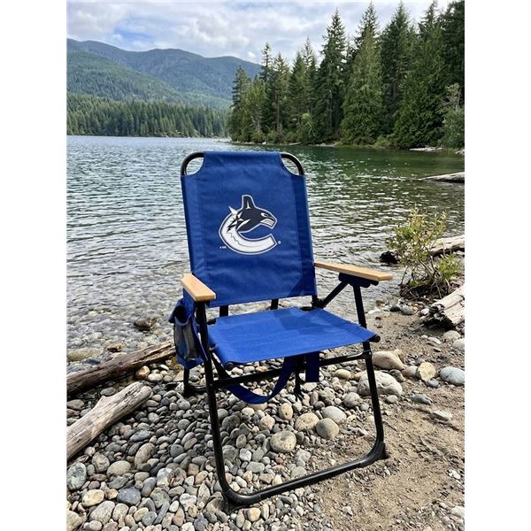 Vancouver Canucks Folding Stadium Chair