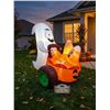 Image 1 : Joiedomi 5ft Gripping Candy Ghost Inflatable LED