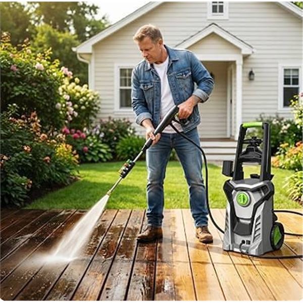 2200W Heavy Duty Electric Pressure Washer