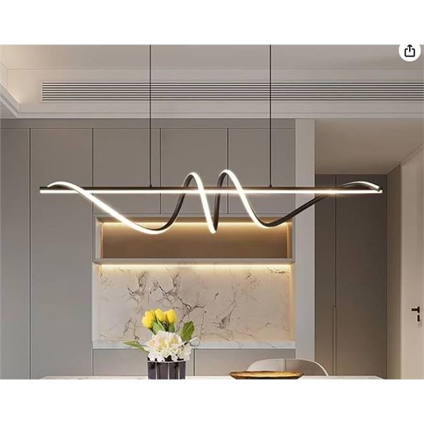 Dnshjue Modern Black and White Pendant Light