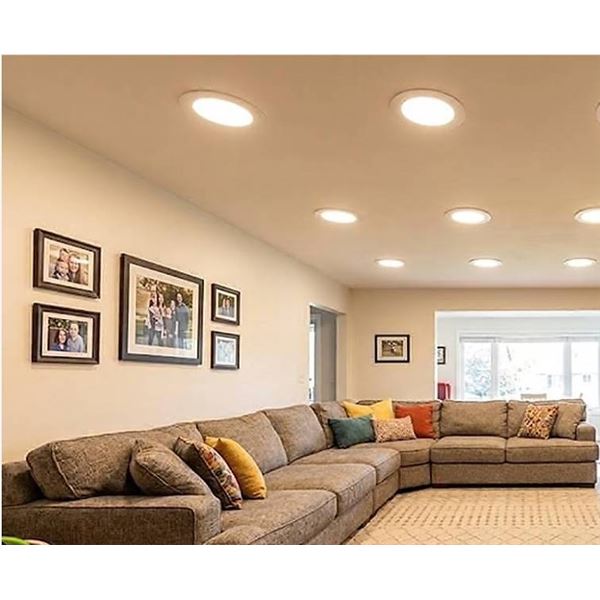 Luminus LED Panel 10cm 8-Pack 820lm Selectable CCT