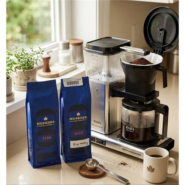 Muskoka Roastery Dark Ground Coffee 2 x 400g