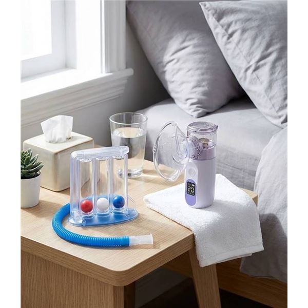 Nebulizer Mesh Atomizer and Respiratory Exerciser