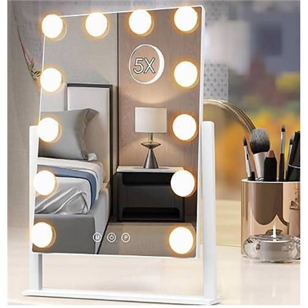 FENCHILN Hollywood Makeup Mirror with 12 Bulbs