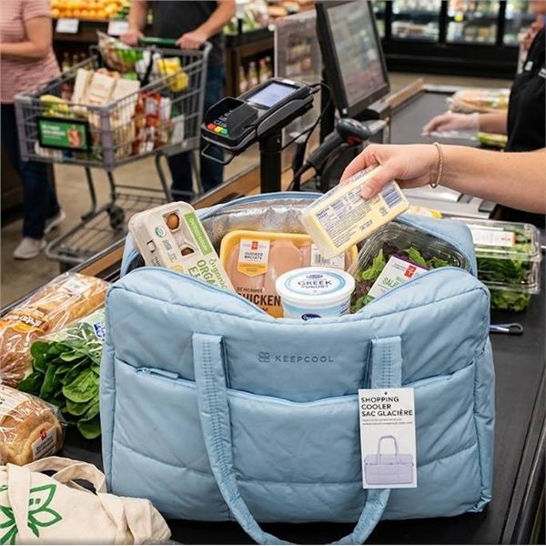 KEEP COOL Shopping Cooler Bag Blue