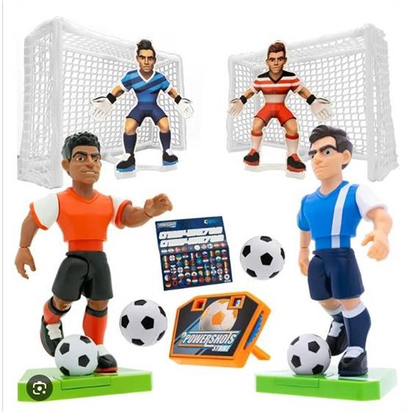 Funrise Powershots Soccer Double Strike Figure Set
