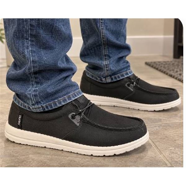 Hurley Black Foam Memory Foam Shoes Size 9