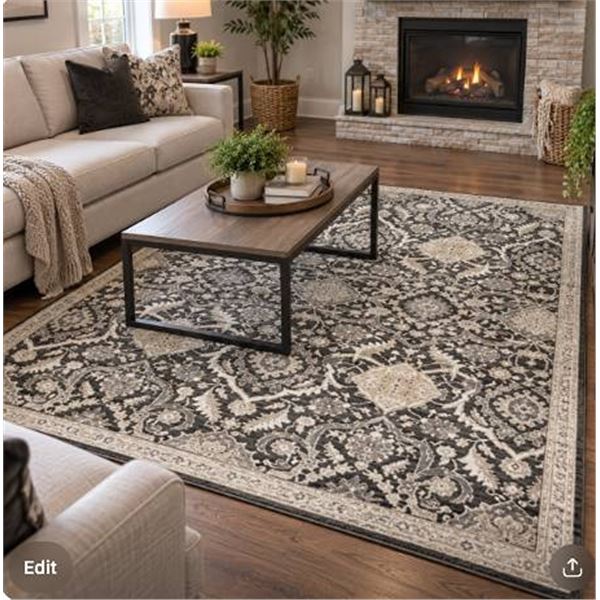 Wyatt & Ash Machine Washable Area Rug 182x274 cm