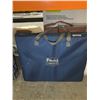 Image 2 : Timber Ridge Blue Folding Camp Bed with Bag