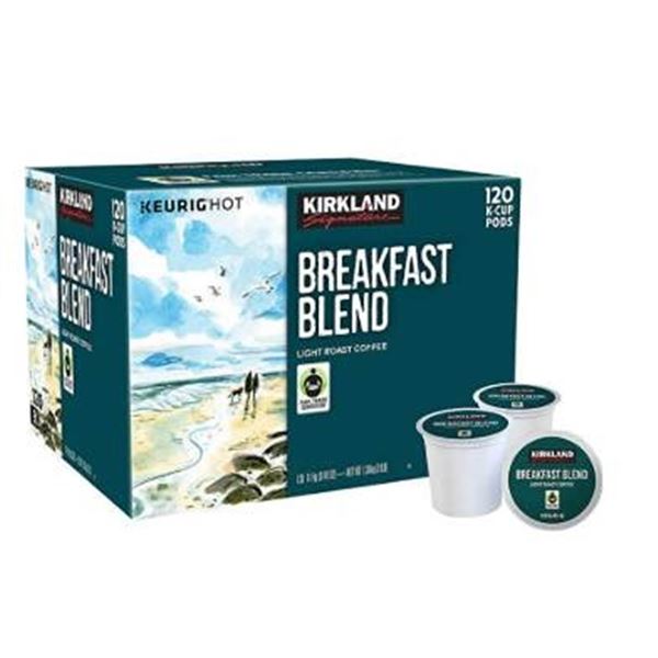 Kirkland Signature Organic Breakfast Blend K-Cups 120ct