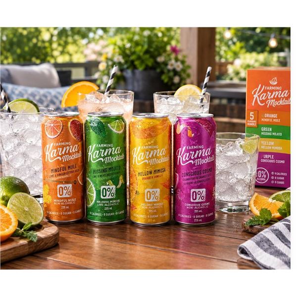 Karma Mocktails Variety Pack 12 x 295 mL Cans