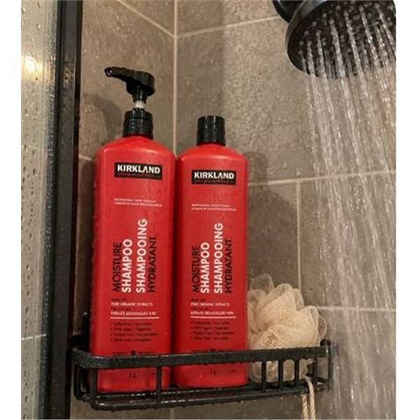 Kirkland Moisture Shampoo with Pure Organic Extracts 2x1L