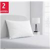 Image 1 : Below Zero Set Of 2 Pillows 20x28 Inch White