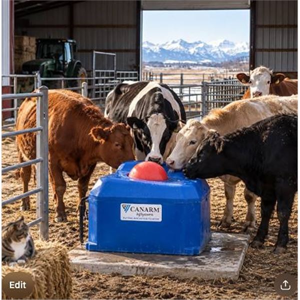 Canarm EF40C Energy Free Poly Waterer