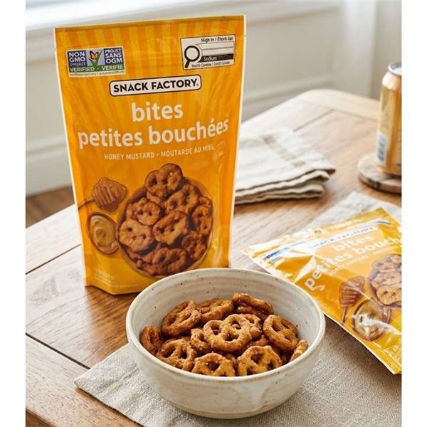 Snack Factory Honey Mustard Pretzel Bites 12x240g