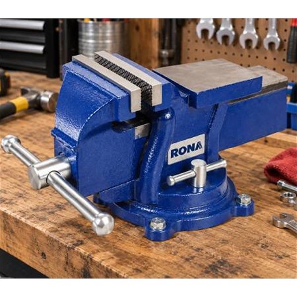RONA 4" Heavy Duty Cast Iron Bench Vise