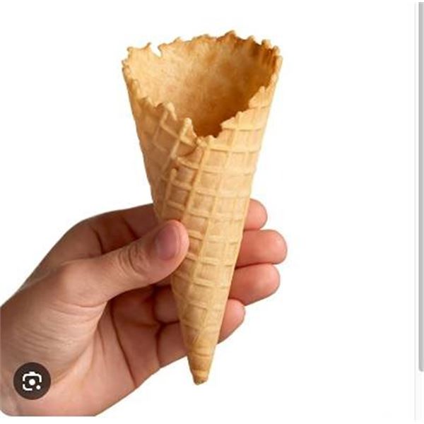 Package Of 180 Joy Baking Waffle Cones