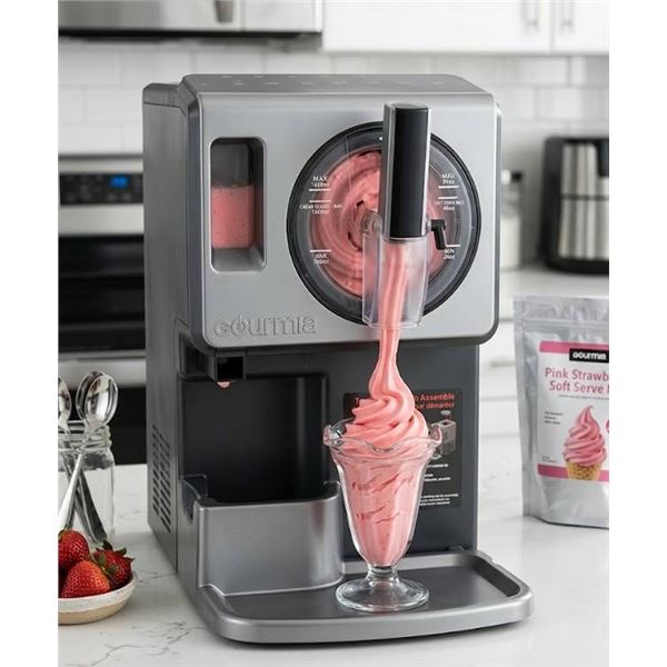 Gourmia Automatic Ice Cream Maker Machine