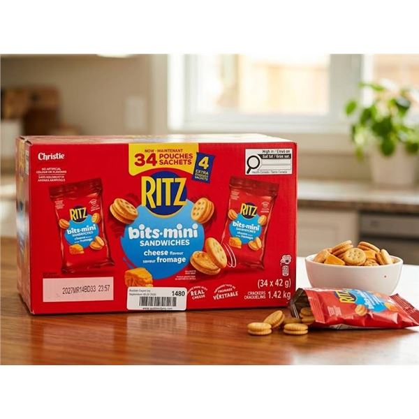Ritz Bits Mini Cheese Sandwiches 1.42 kg