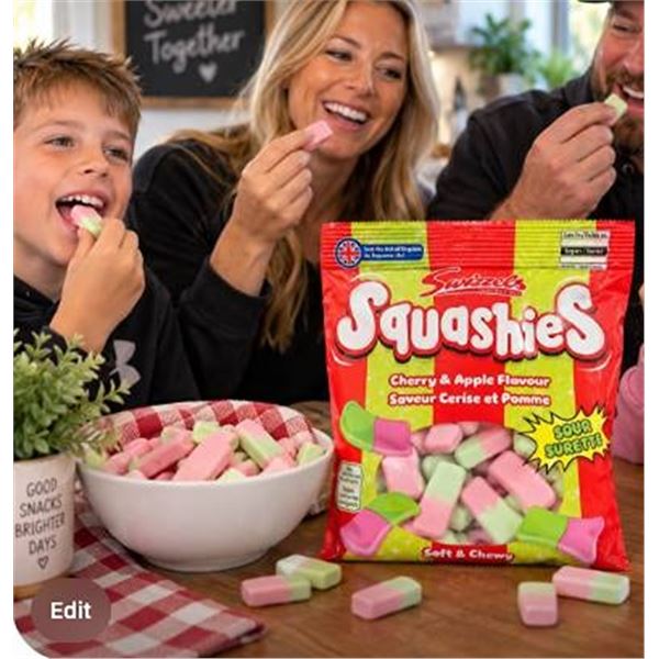 Swizzels Squashies Cherry & Apple 10x160g