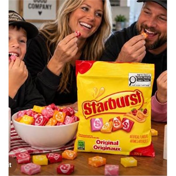Starburst Original Candy 12 x 170g