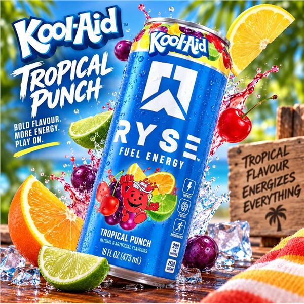 Kool-Aid Ryse Fuel Energy 11x473ml