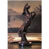 Image 1 : "REARING STALLION" BRONZE SCULPTURE BARYE