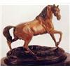 Image 1 : "STALLION" BRONZE SCULPTURE BY MENE