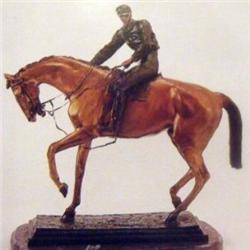 BONHEUR "WINNER OF THE DERBY" BRONZE SCULPTURE