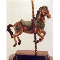 CARMEL "CAROUSEL HORSE" BRONZE SCULPTURE