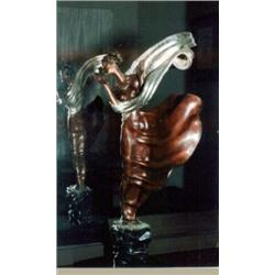 ERTE' "SUMMER BREEZE" ORIGINAL BRONZE SCULPTURE
