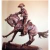 Image 4 : REMINGTON BRONZE SCULPTURE SET OF 7 (1) FULL SIZE