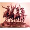 Image 1 : SET OF 7 REMINGTON BRONZE SCULPTURES (2) MINT