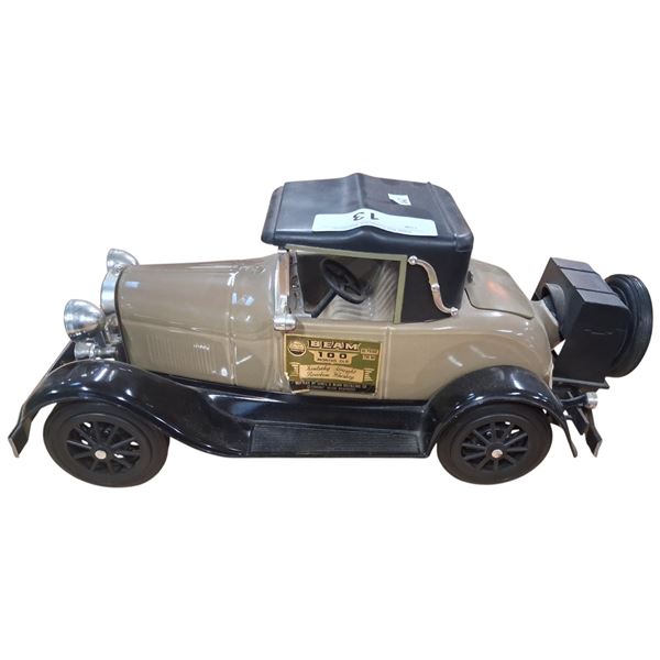 Large Rare Jim Beam 1928 Ford Model A Car decanter, 16" long