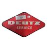 Image 1 : Metal Duetz sign, 11"
