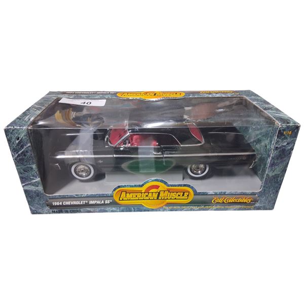 1:18 Scale NIB American Muscle 1964 Chevrolet Impala SS